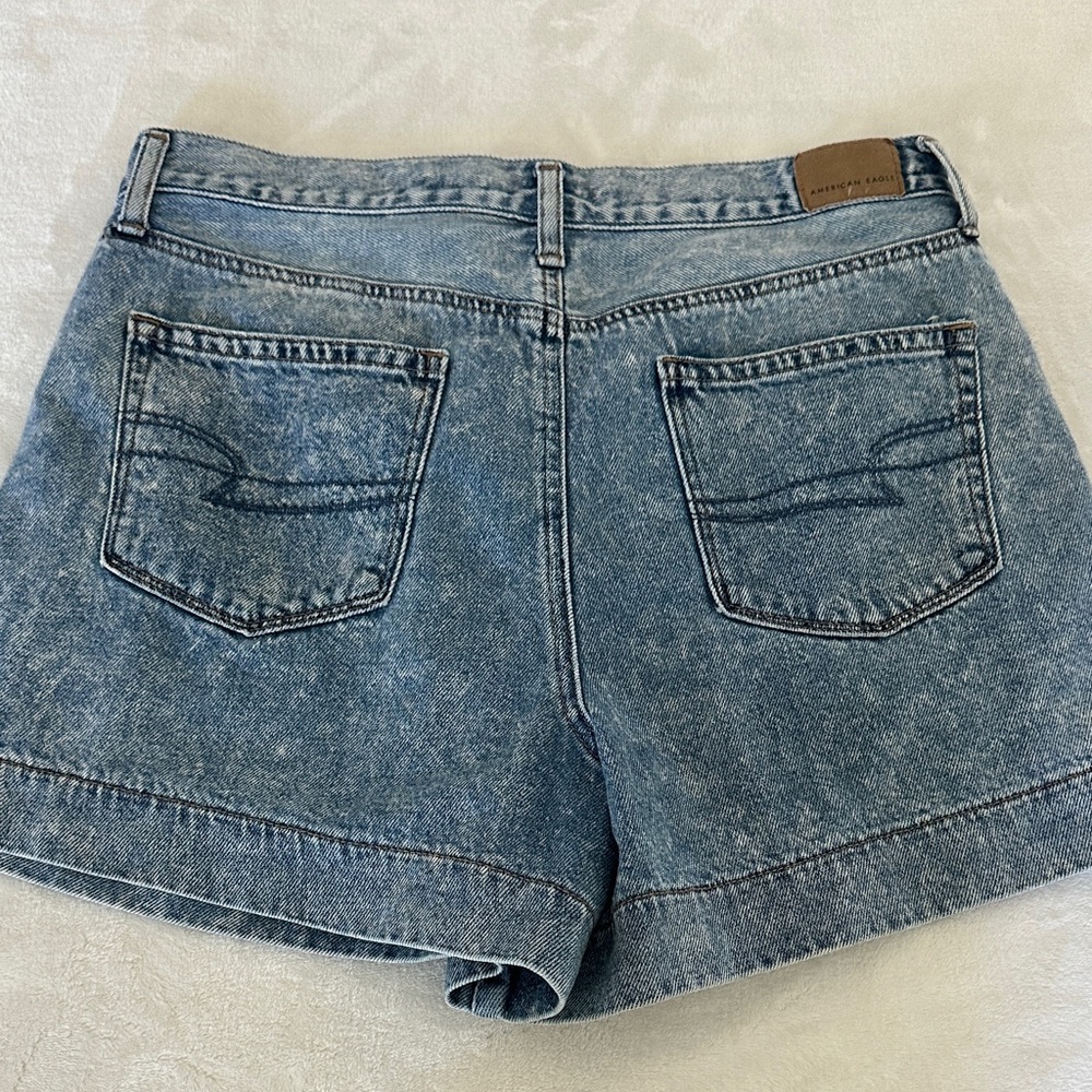 American Eagle Outfitters Light Blue Denim Jean Shorts